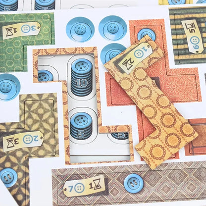 Grid Battle Board Game Card Battle Strategy Game 2-Player European And American Board Game Chess Desktop Paper Board Game