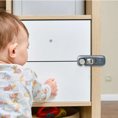 Fridge Locks For Kids 5X Refrigerator Lock Kid Safety Adhesive Child Safety Fridge Locks For Drawers Refrigerators Cabinets