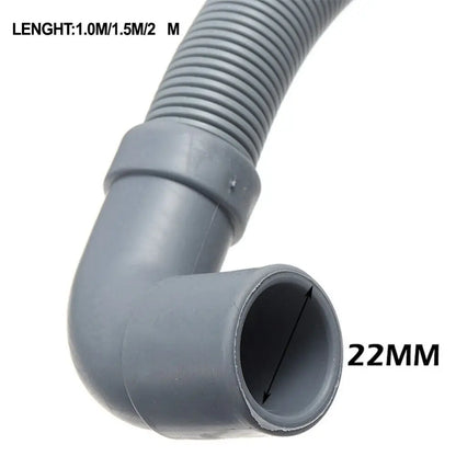 Universal Washing Machine Dishwasher Drain Hose Extension Outlet Pipe Spare Part