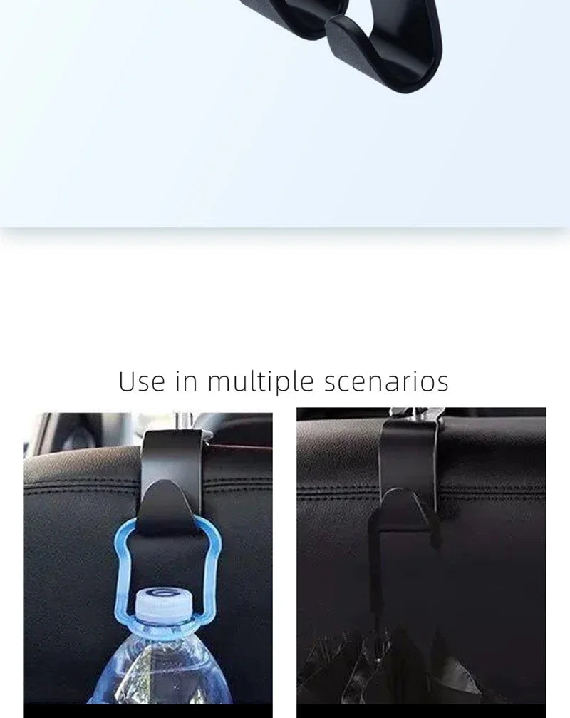 Car Seat Back Hook Universal Headrest Hook Car Accessories Interior Organizer Hanger Holder Storage For Car Bag Handbag Purse