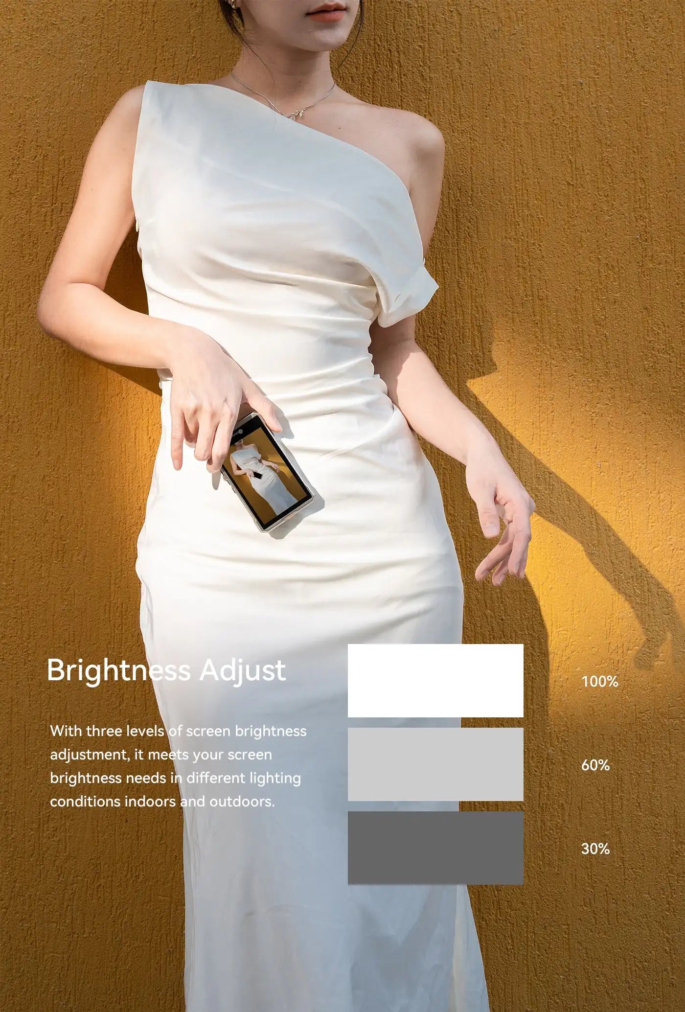 Fotorgear MS01 Selfie Vlog Monitor Screen For Smartphone Magnetic Selfie Screen Display for iPhone Android Phones