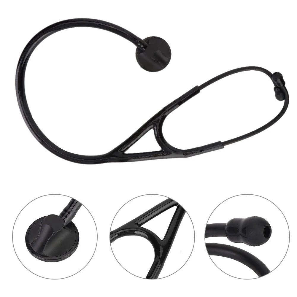 Professional Cardiology Stethoscope Zinc Alloy Heart Lung Detection Echoscope Health Care Tool for body health detection