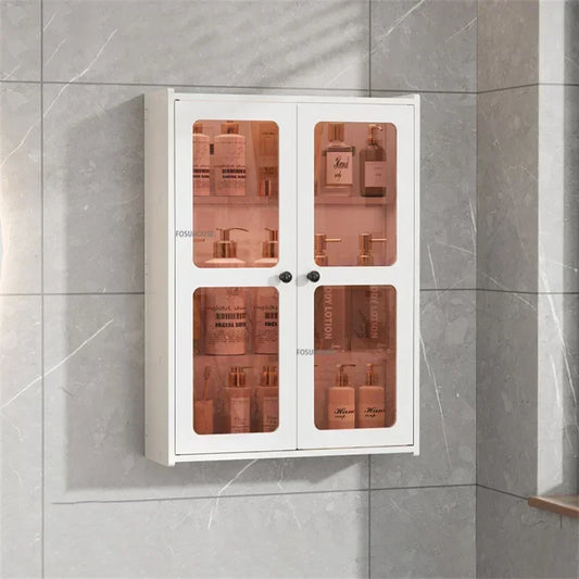 Open Cabinets Towel Cabinet Storage Bathroom Furniture Vanity Sink Narrow Double Washbasin Shelf Locker Wall Pharmacy Floor Wc