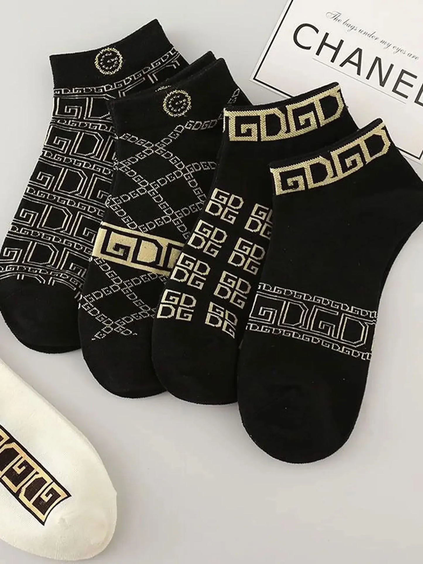 5/10 pcs Men's Thin Breathable Low-Cut Socks - Anti-Odor, Moisture-Wicking, Lightweight, Comfortable & Versatile for Daily Wear