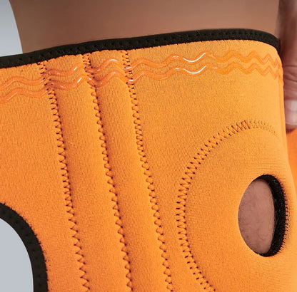 1Pc Knee Brace with Side Stabilizers Patella Gel Pads Unisex Cycling Running Climbing Knee Support Soccer Fitness Knee Pad