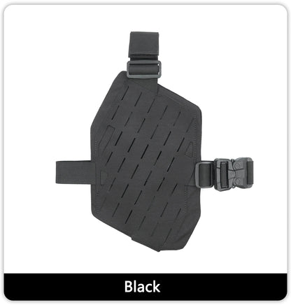 Tactical Leg Holster Magazine Pouch Hunting Airsoft Plate Carrier Molle Drop Platform Thigh Protector Glock Camping Outdoor Spor