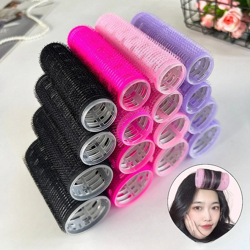 Magic Large Self-Adhesive Hair Rollers Hairdressing Home Use DIY Styling Roller Roll Curler Hair Women Beauty Tools New 3 Styles
