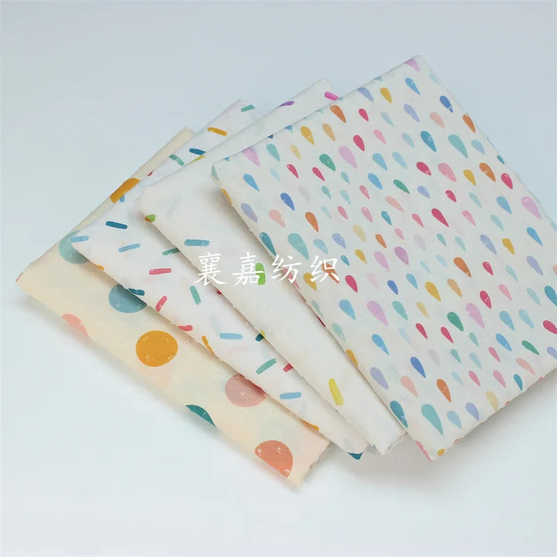 Cotton Cut Floral Prints for Quilting, Apparel, and Summer Kidswear, 145x50cm