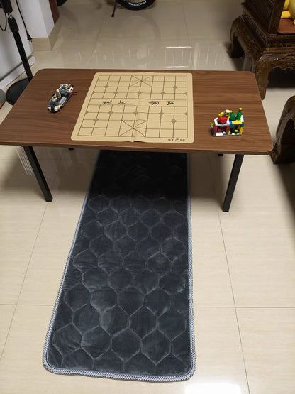 Foldable Table Leg Supports Thickened Sturdy Bases Anti-Slip Wear-Resistant Silent Foot Pads Heavy-Duty Aluminum Alloy  Design