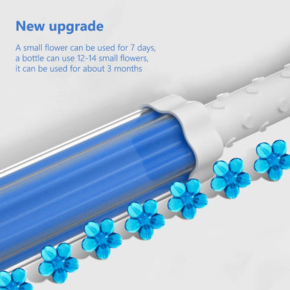 Toilet Cleaner Gel Remove Odors Leave Flower Aromatic Toilet Gel No Traces Comfortable Smell for Household Cleaning Products