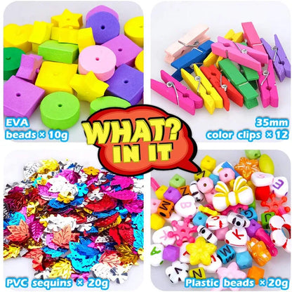 Arts and Crafts Supplies for Kids DIY Crafting School Kindergarten Homeschool Supplies Arts Set Toys for Children