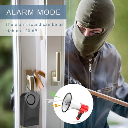 Alarm   Door Knob 120db Wireless  Anti Theft Security Alarm  Door Knob Security Alarm sensor