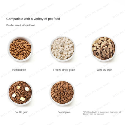 Automatic Pet Feeder APP Version WIFI Smart Pet Cat and Dog Feeding Machine Removable and Washable 3L Food Storage Bucket