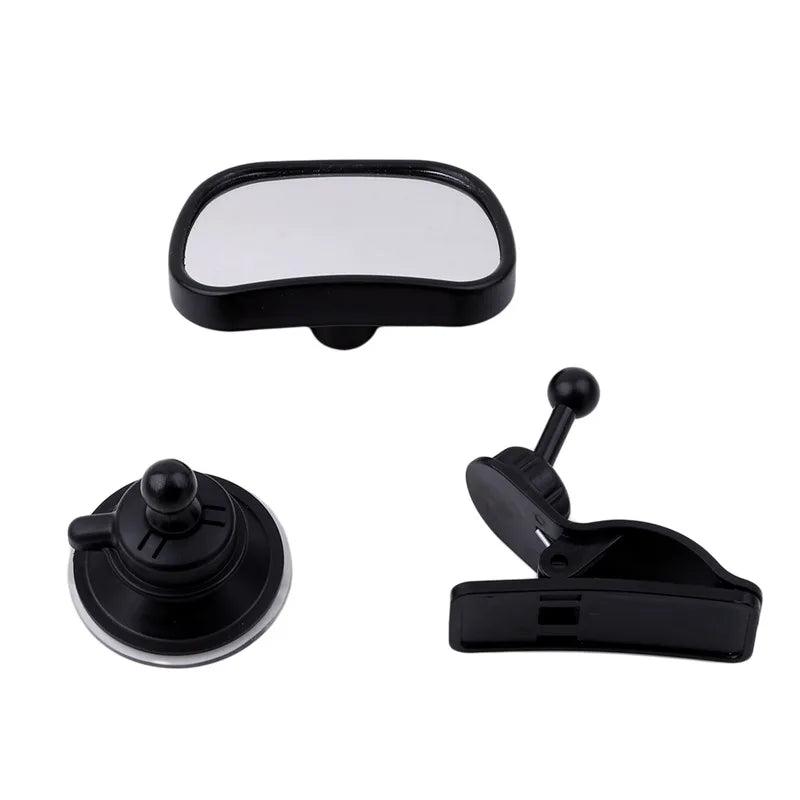 Universal Anti glare Wide Angle Convex Rearview Mirror Car Interior Rear View Baby Child Seat Watch Blue Sun Visor Goggle Safety