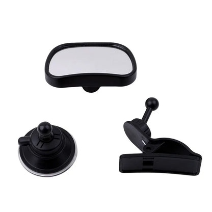 Universal Anti glare Wide Angle Convex Rearview Mirror Car Interior Rear View Baby Child Seat Watch Blue Sun Visor Goggle Safety