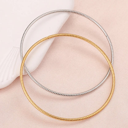 10pcs 30/50mm Round Stainless Steel Jump Rings Gold-Plate Twisted Closed Ring for DIY Jewelry Making Earring Accessories