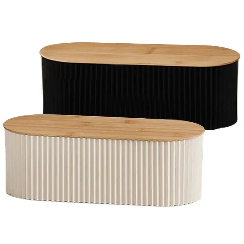 Wire Organizer Box with Wood Cover Cable Management Box Plug Board Storage Box Extension Hiders Power Cord Charger Storage