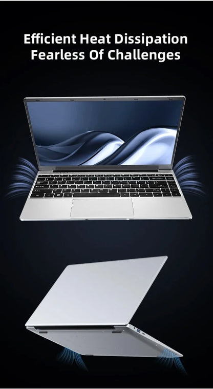 14.1" New Ultra Slim Laptop Computer Portable Windows 11 Intel Core i7-7500U Notebook 12GB RAM 1TB 2TB SSD Office Study Laptops