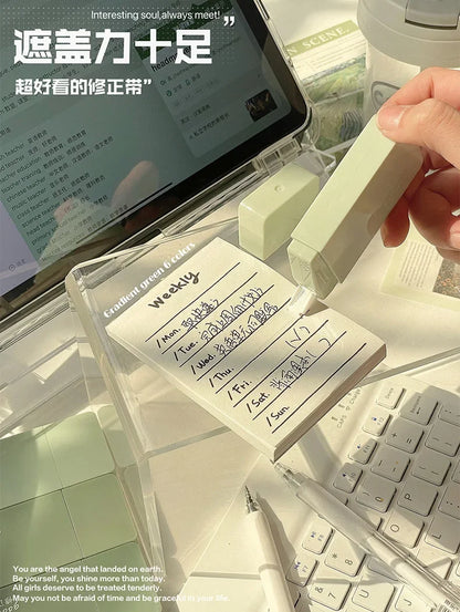 6 Pcs Correction Tape School Supplies Stuff Whiteout Portable Students Study Tools Writing Tapes Kids Tipex