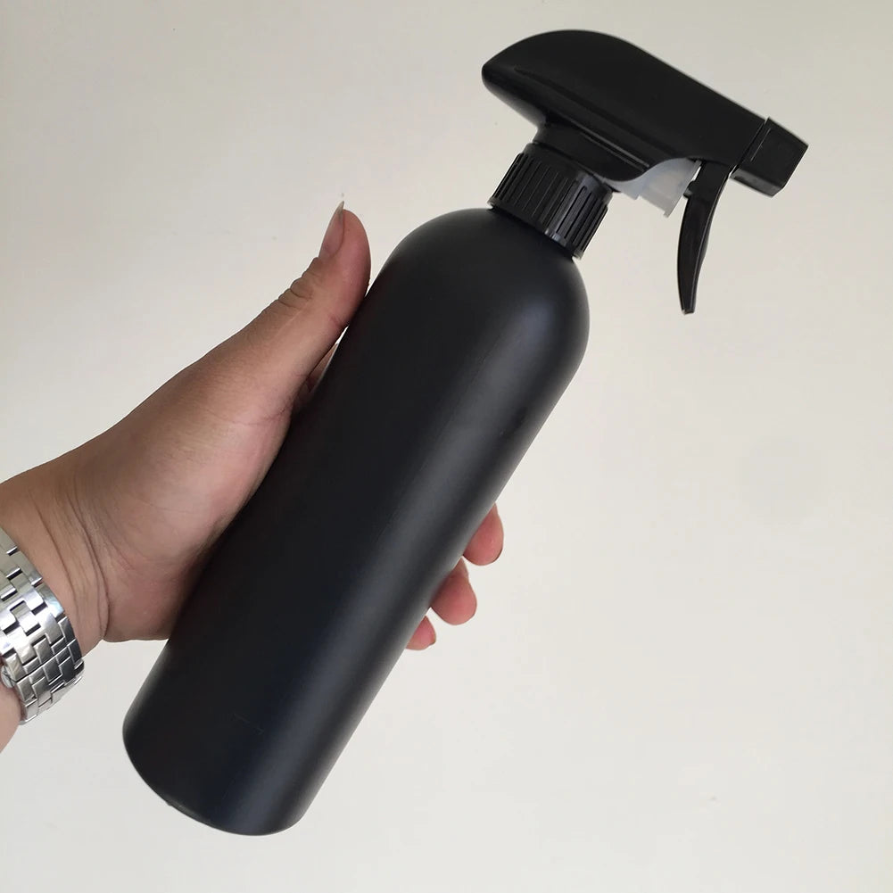500ml/3pcs Plastic Empty Black Spray Bottle Multifuntional Empty Bottle Sprayers For Perfumes Packaging