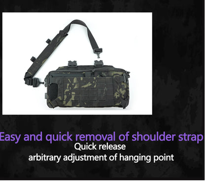 Tactical Backpack Hunting Gear 421X Chest Bag Sports Bags For Men Molle Hunting Camping Shoulder Sling Accessory Strap Outdoor