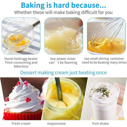 M é langeur battur à ufs manual avec poine, gourmet gadgets, dessert shop, mayonnaise, mousse, blender