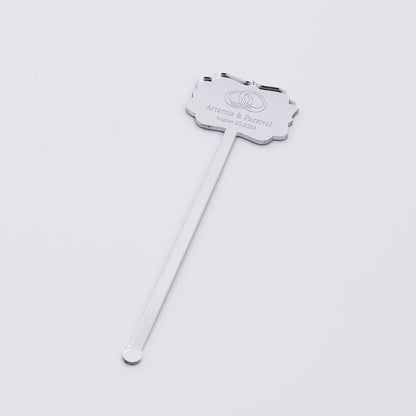 Personalized Drink Stirrers, Cocktail Stirrers, Baby Shower, Swizzle Stick, Bachelorette Party Decorations, Wedding Favor