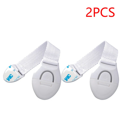 1-10pcs Child Safety Cabinet Lock Baby Security Protection Drawer Door Cabinet Lock Plastic Protection Kids Safety Door Lock