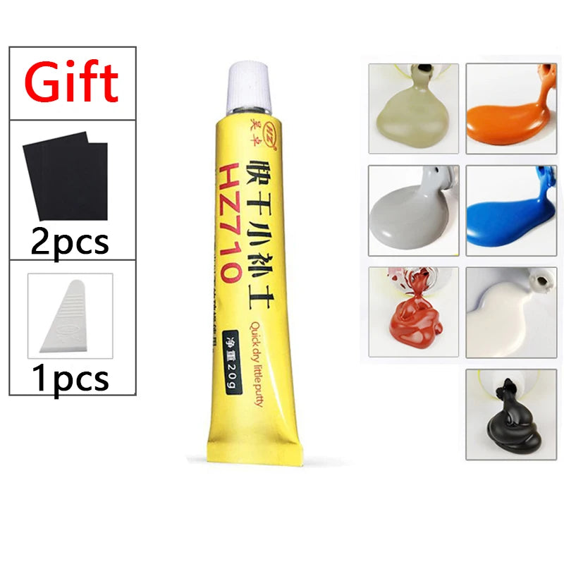 Automobile Refinishing Coating Painting Scratch Repair Putty Filler Quick Drying Car Body Smooth Repair Tool Set Car Accessories