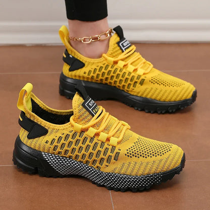Women's Sports Shoes Summer Fashion Breathable Mesh Trendy Shoes Multifunctional Lightweight Running Sneakers Zapatos De Mujer
