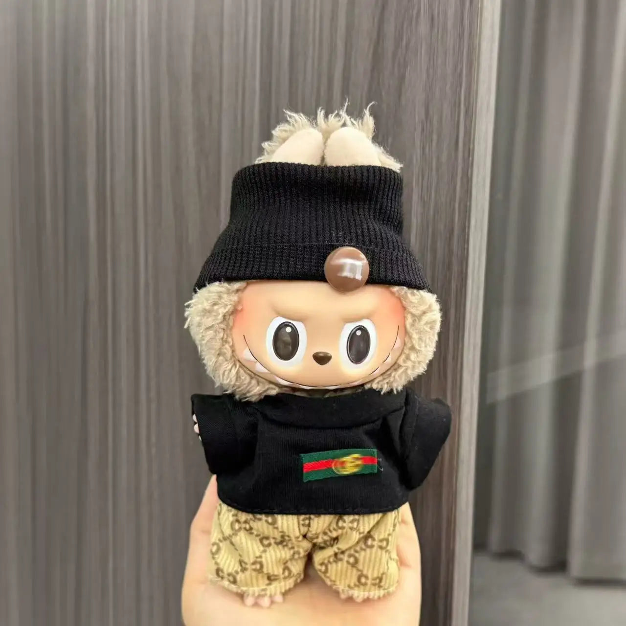 Labubu Doll Costume Set 15-17cm Cartoon Cute Dressing Up, Climbing Clothes Skirt Labubu Costume Accessories Replacement Props