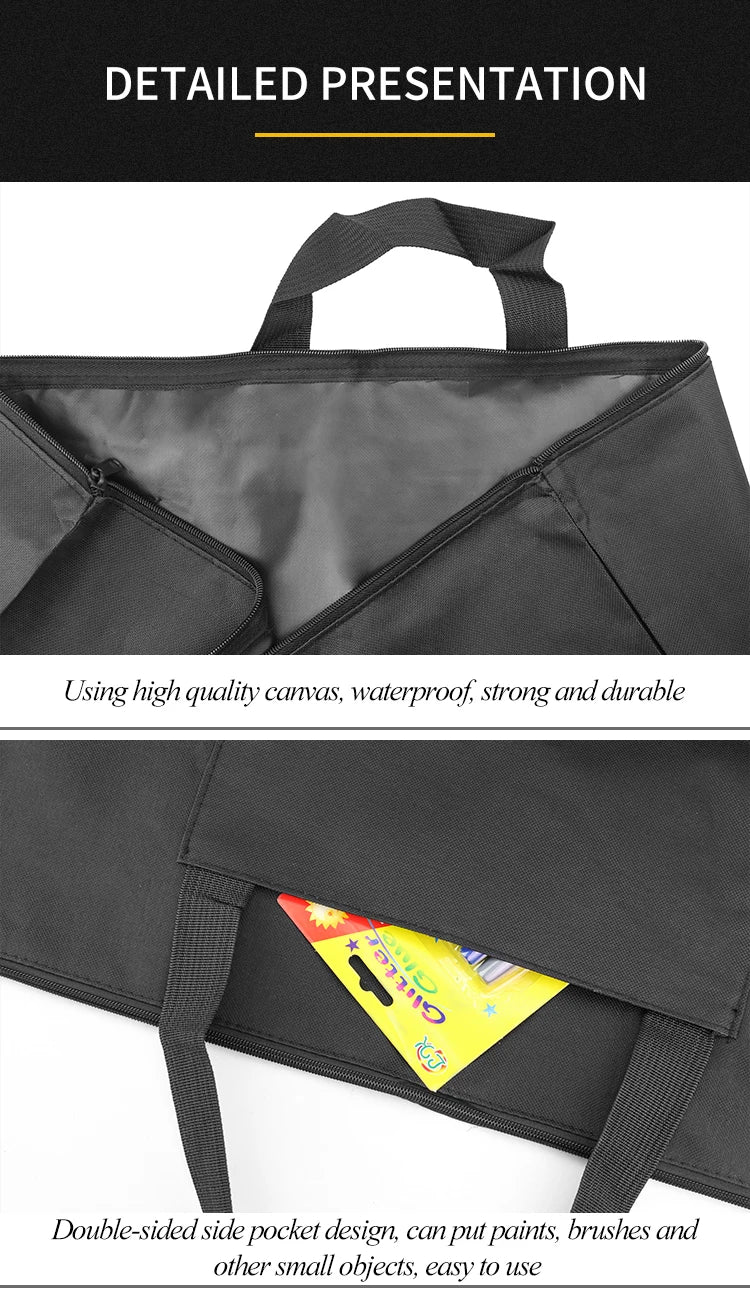 Art Painting Drawing Board Bag Carry Storage Sketch Case For Sketching Tools Artist Art Supplies Travel Portable