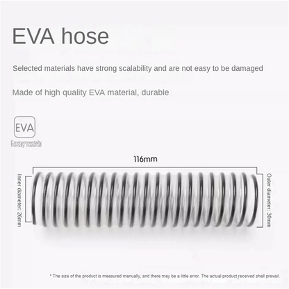 2pcs for Floor Series / Series Floor Scrubber Universal Sewage Pipe Spiral Hose Floor Brush Connecting Pipe