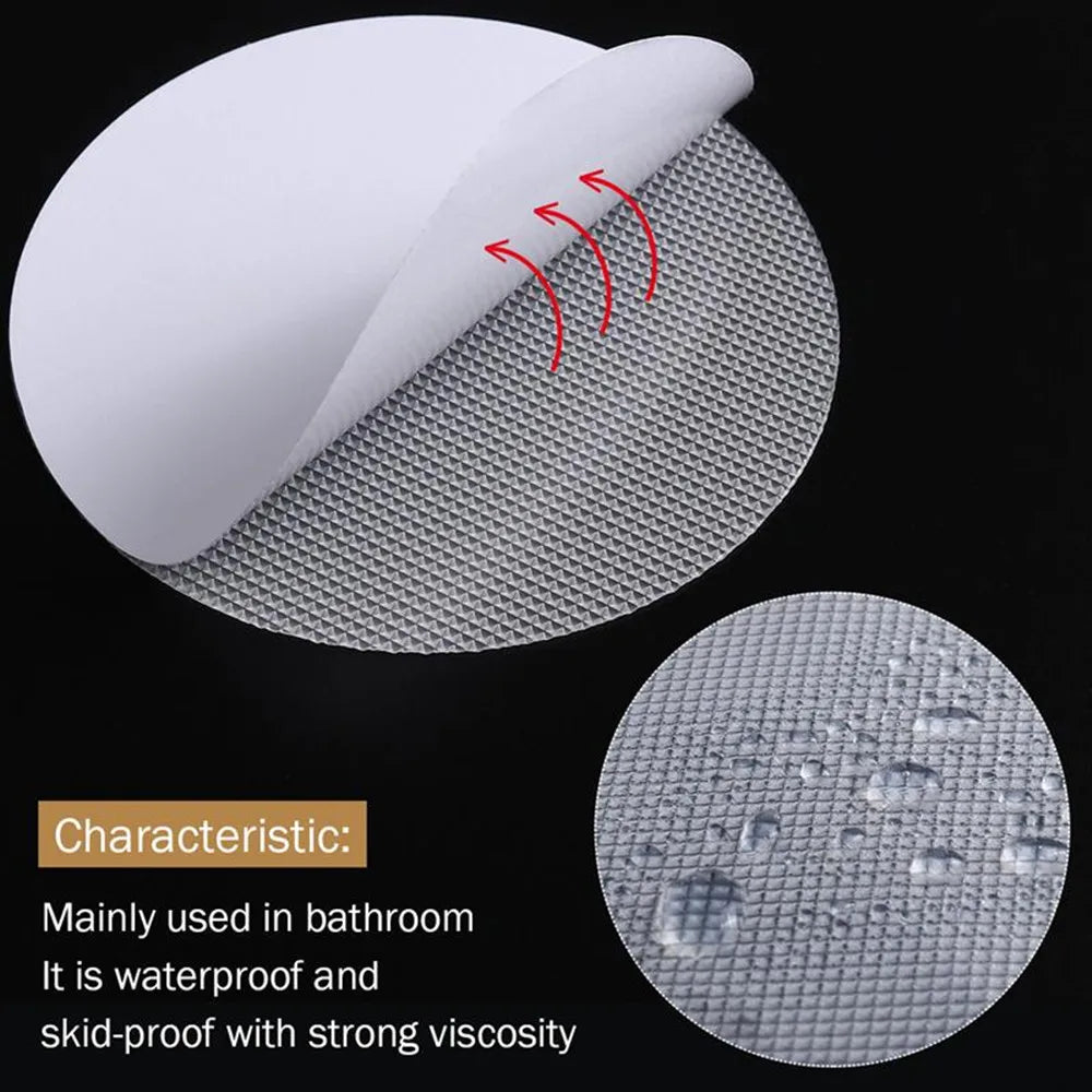 New Anti Slip Bath Grip Stickers Non Slip Shower Strips Flooring Safety Tape White 60/30/10Pcs