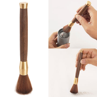 E5BB Elegant Wood Coffee Grinder Brush Kitchen Tool Coffee Accessories Coffee Powder Brush Coffee Cleaning Brush for Coffee