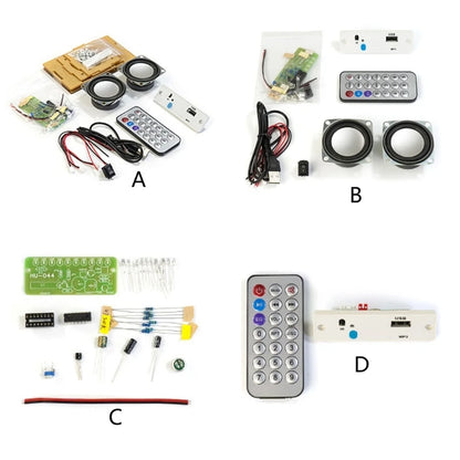 Sound Amplifier Amplifier Module Cube Kit Support Bluetooth-compatible Play Speaker DIY Kit K1KF