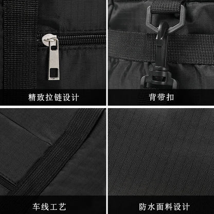 2025 Newest Moving Luggage Bag Hand-held Drawbar Travel Bag Women's Business Foldable Travel Clothing Storage Bag