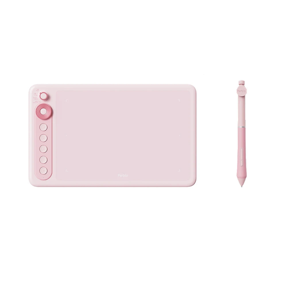 Parblo Intangbo X7 Drawing Tablet 7.2x4.5 inch Graphics Tablets,Digital Drawing Tablet with 6 Customized Keys for Digital Art