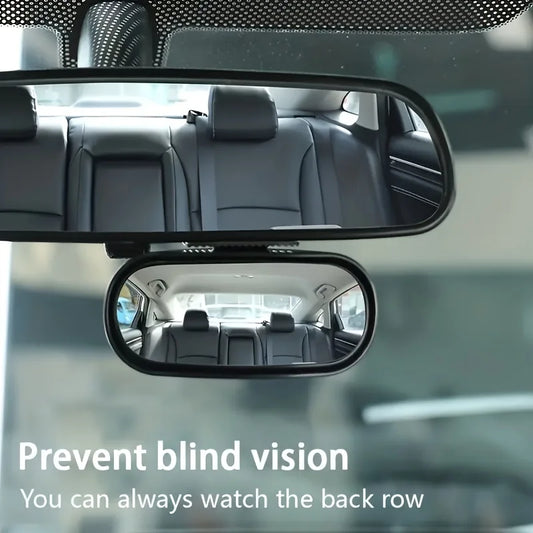 Car rearview mirror blind spot mirror 360 degree adjustment high-definition small mirror reverse rearview mirror auxiliary mirro