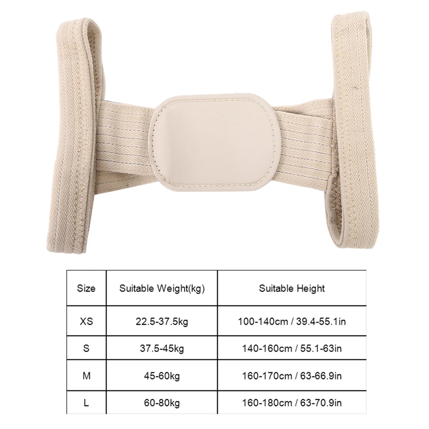 New Adult Childrens Back Posture Corrector Clavicle Back Support Correction Back Straight Shoulders Brace Strap