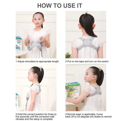 Back Posture Corrector For Children Adults Inteligente Lumbar Back Support Belt Braces Posture Correction Faja Mujer Hombre