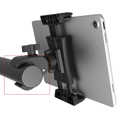 Spinning Bike Tablet Mount Holder Indoor Stationary Exercise Bikes Tablet Clamp Gym Treadmill Elliptical Tablet Stand