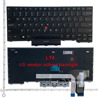 US Laptop Keyboard For LENOVO Thinkpad L14 L15/T14 P14S Gen1/2/T15 P15S/E15 Gen 2 R15 / T14S Gen1/E14 R14 S3 GEN2 T15/T15 Gen1/2