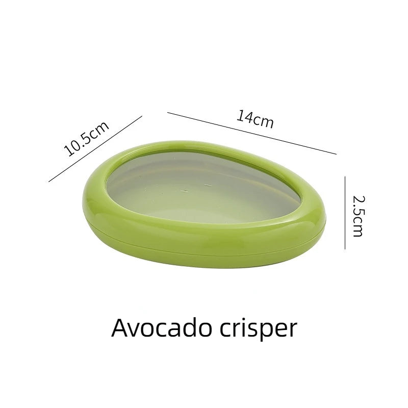 Reusable Food Saver Box Half Cut Fruit Freshing Retractable Film Storage Container Fruit Preservation Seal Cover Kitchen Tools