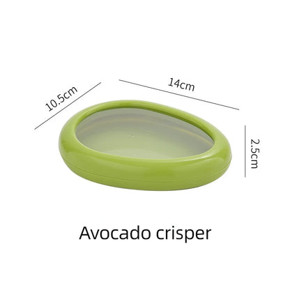 Reusable Food Saver Box Half Cut Fruit Freshing Retractable Film Storage Container Fruit Preservation Seal Cover Kitchen Tools