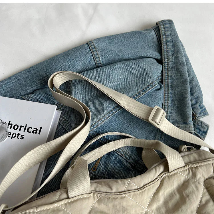 Large capacity Tote Bags for Women Shoulder Side Bag Fashion Space cotton Shopper Shopping Bags cute Ladies Totes 2022 Winter