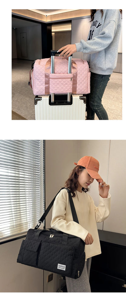 Fashion Travel Bag Handbags Large Capacity Carry On Luggage Bags Men Women Shoulder Outdoor Tote Waterproof Sport Gym Bag