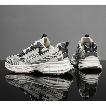 Sneakers Women Trends  Platform Shoes Lightweight Outdoor Sports Shoes Breathable Running Shoes Lace Up Casual