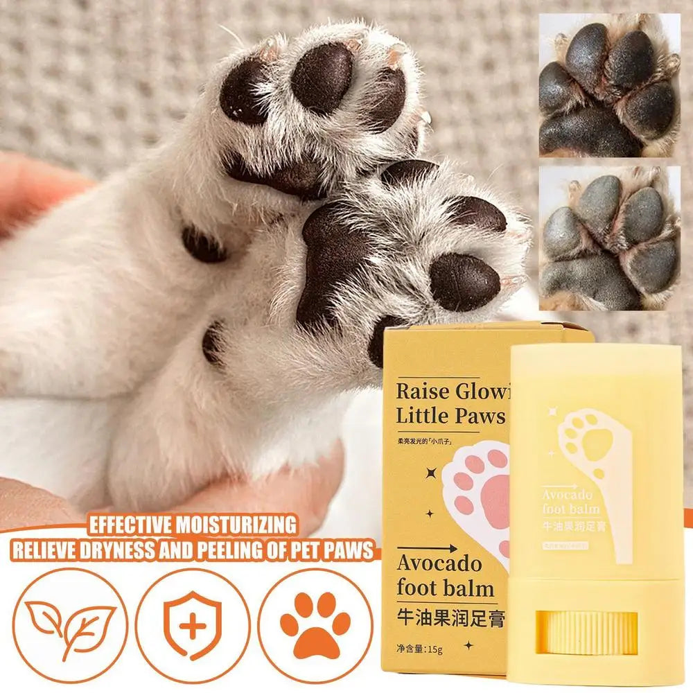 dog paw pad balm Cats Cat Paw Moisturizer Dog Balm Dog Paw Wax Coconut Oil Paw Pad Protection Balm Pet Supplies