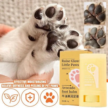 dog paw pad balm Cats Cat Paw Moisturizer Dog Balm Dog Paw Wax Coconut Oil Paw Pad Protection Balm Pet Supplies